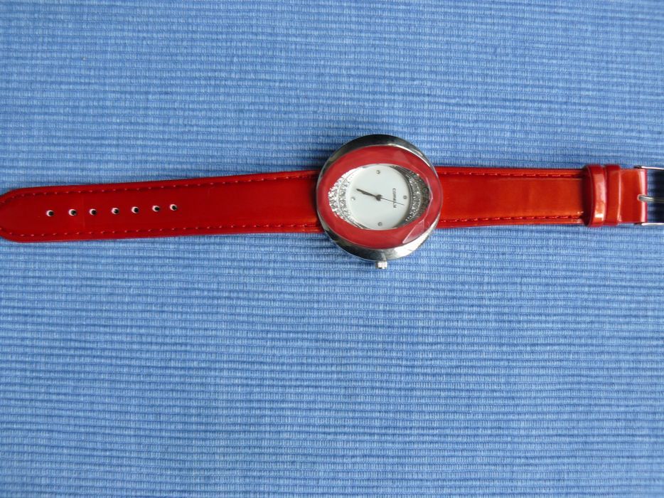 Ceas Dama "COMELY" CP 16 ,Mecanism Quartz,Curea Piele Eco