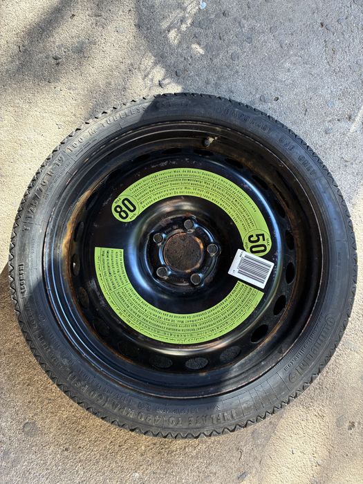Kit rezerva slim 5x112 125/70 R19 Audi A4 / A5 B8 / B8.5 etc