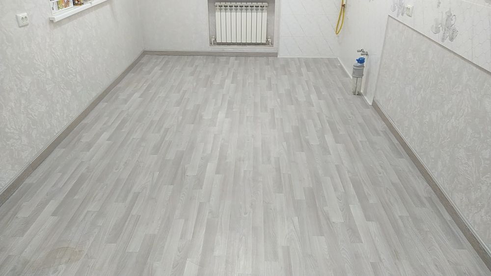 Настила линолеума!!!