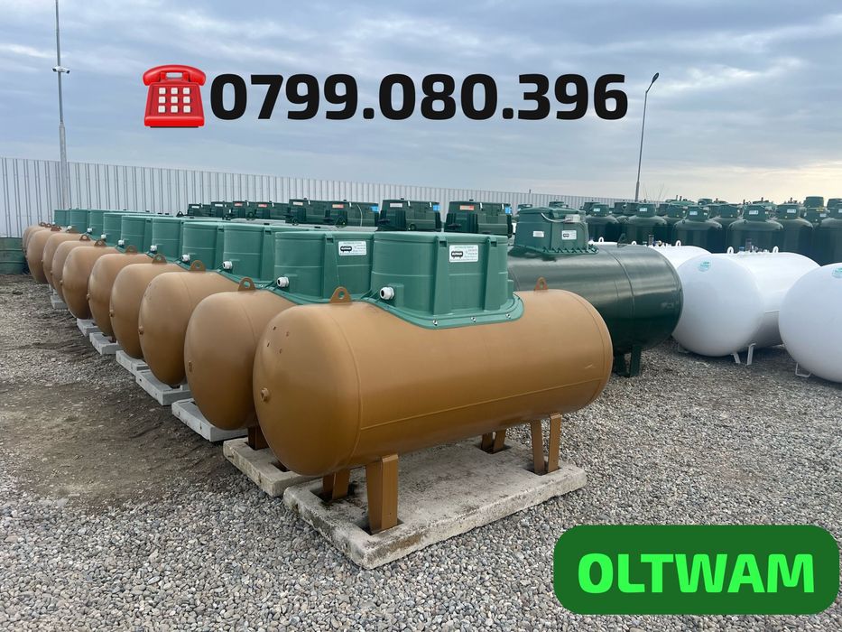 Rezervor gaz propan / gpl subteran vertical 1650 L