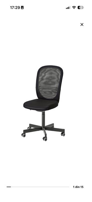 Scaun ergonomic birou FLINTAN IKEA