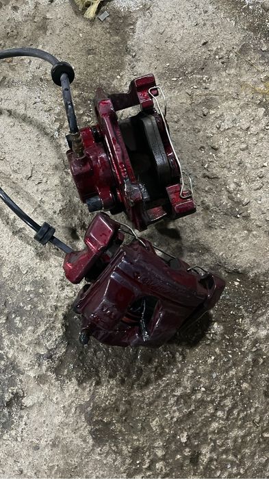 Суппорт и тормозные диски переделка