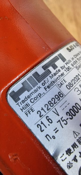 Pendular hilti SJD 6-A22  decupir hilti  soricel hilti