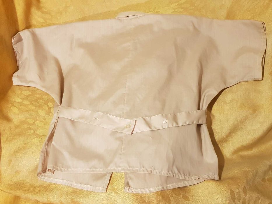 Нова дамска блуза с дантели с бродерия