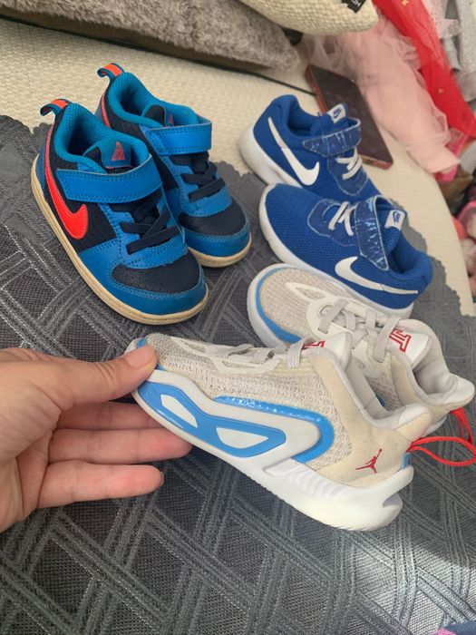 Лот 3ч маратонки на Nike/Найк детски маратонки