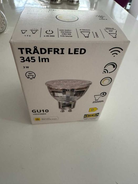 Becuri smart IKEA TRADFRI GU10 345lm CCT (ZigBee) – 15 bucati disponibile