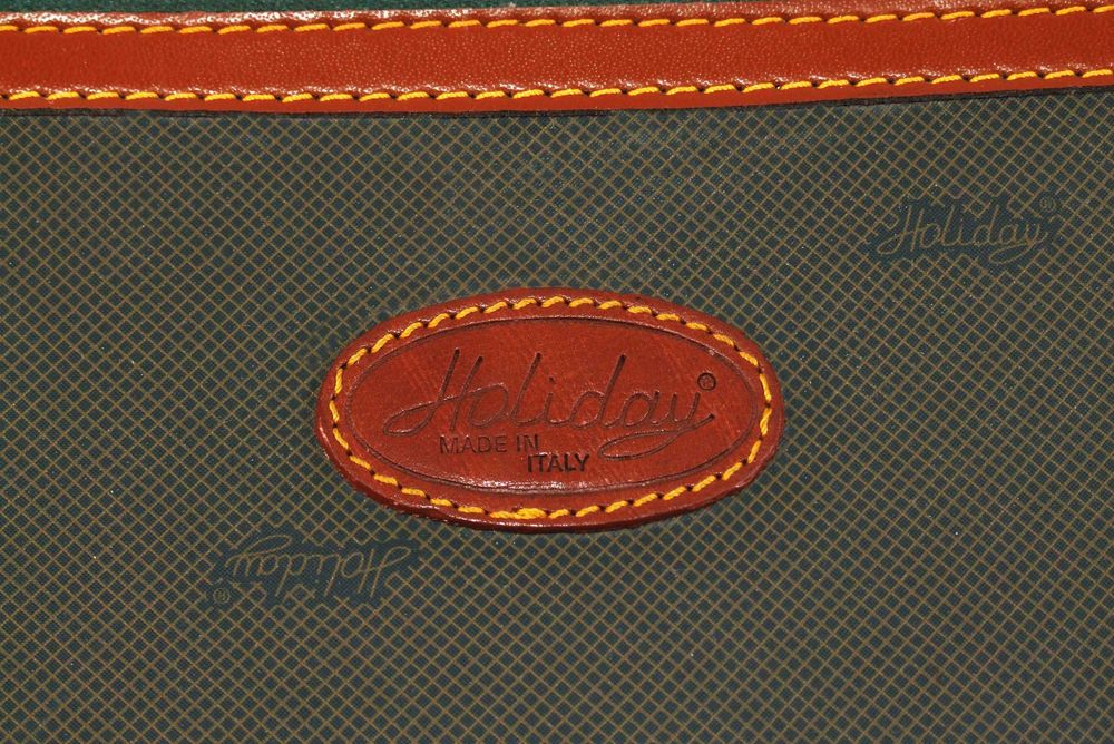 Servieta HOLIDAY, piele si material impermeabil, Made in Italy, NOUA