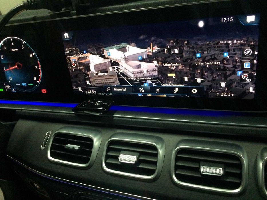 Mercedes Comand Online NTG6 MBUX Hu6 Български Език map update