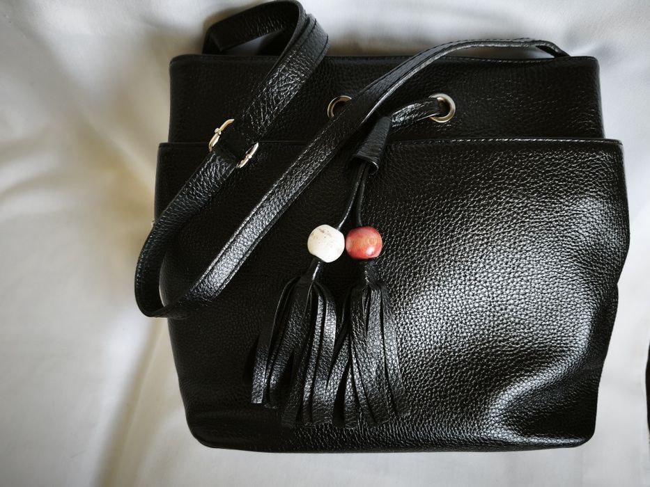 Чанта естествена кожа