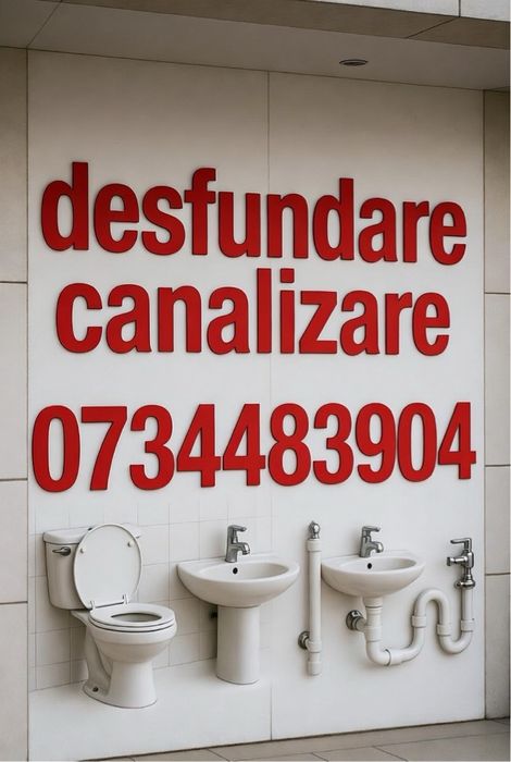 Desfundare canalizare, tevi, wc, chiuveta Non Stop - Ploiesti