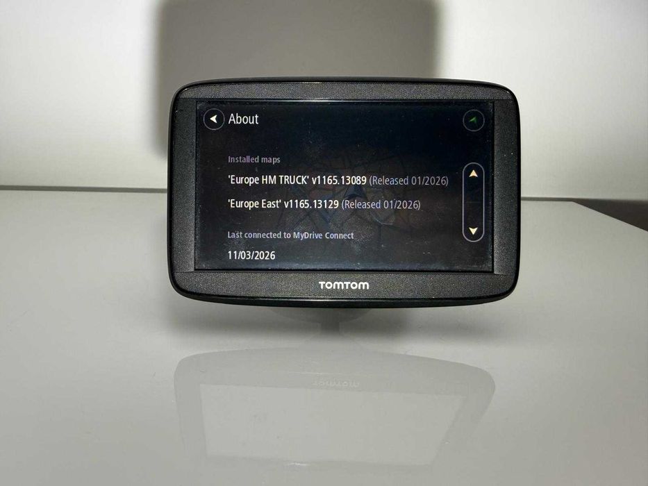 GPS Camion Tir Tomtom VIA52 NAV4 harta Europa HM TRUCK v1165.13089