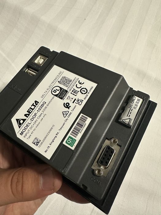 HMI Delta DOP-103BQ - NOU, nefolosit