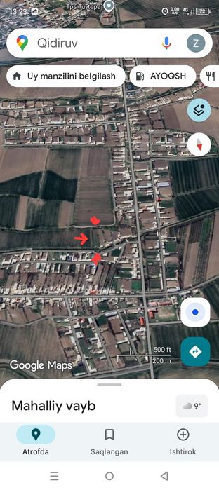 Каттароқ участка кидирвотканлага маҳсус!