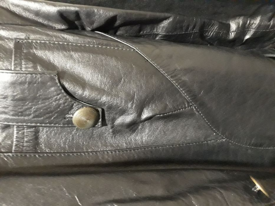 Дълго манто/шуба от висококачествена 100% естествена кожа