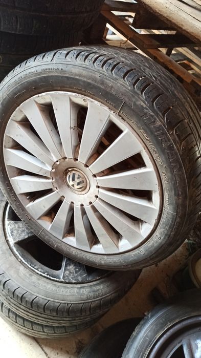 Jante roti Vw Passat b6 originale 225 45 R17 anvelope vara
