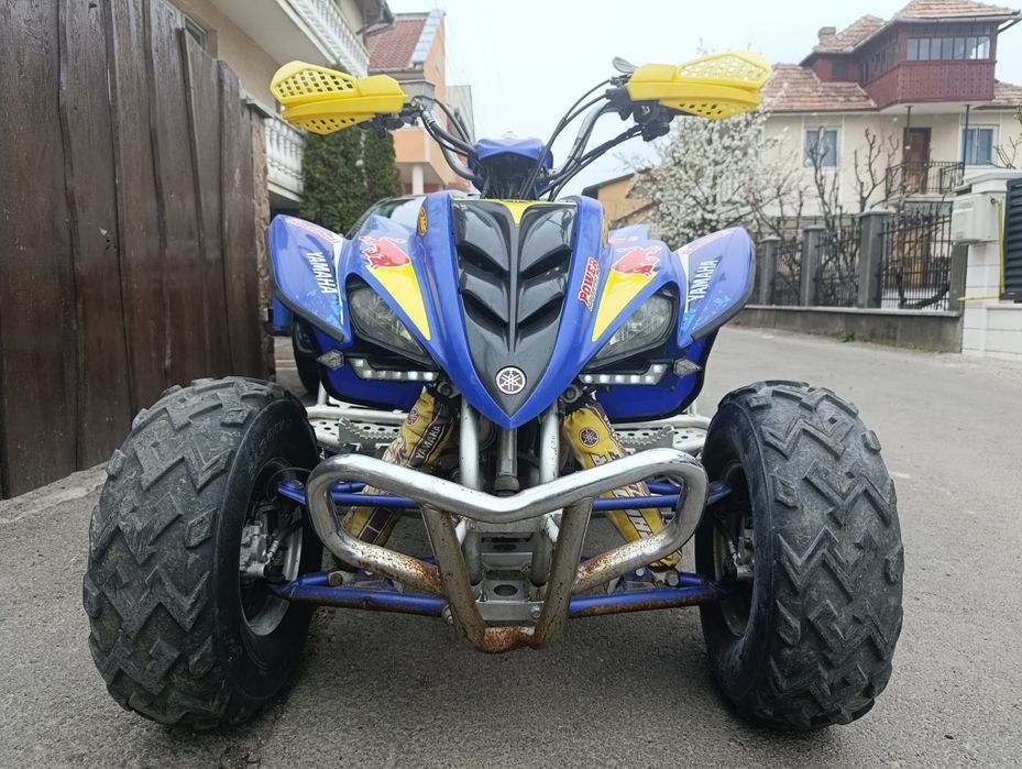 vand Yamaha Raptor 350 INMATRICULAT nr negre.
