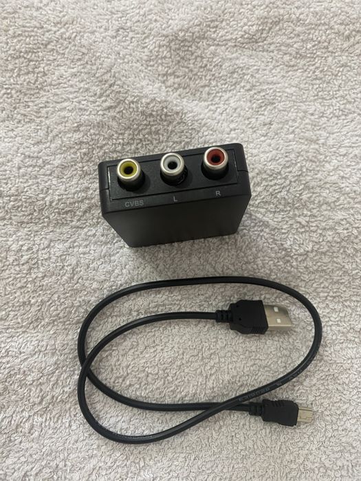 Adaptor nou HDMI la AV