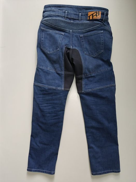 Pantaloni / Blugi Moto Slim Fit TRILOBITE PARADO DOUBLELAYER AAA · Albastru marimea 34
