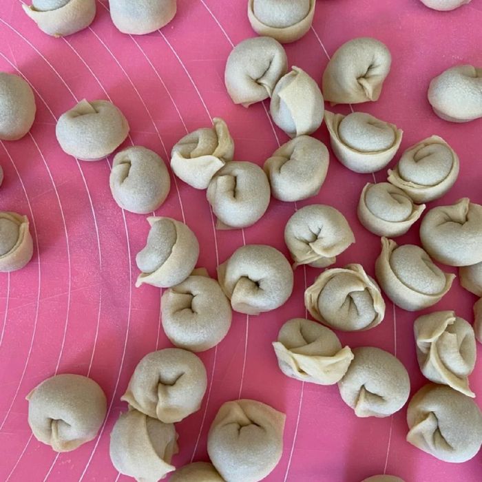 Домашние пельмени  манты