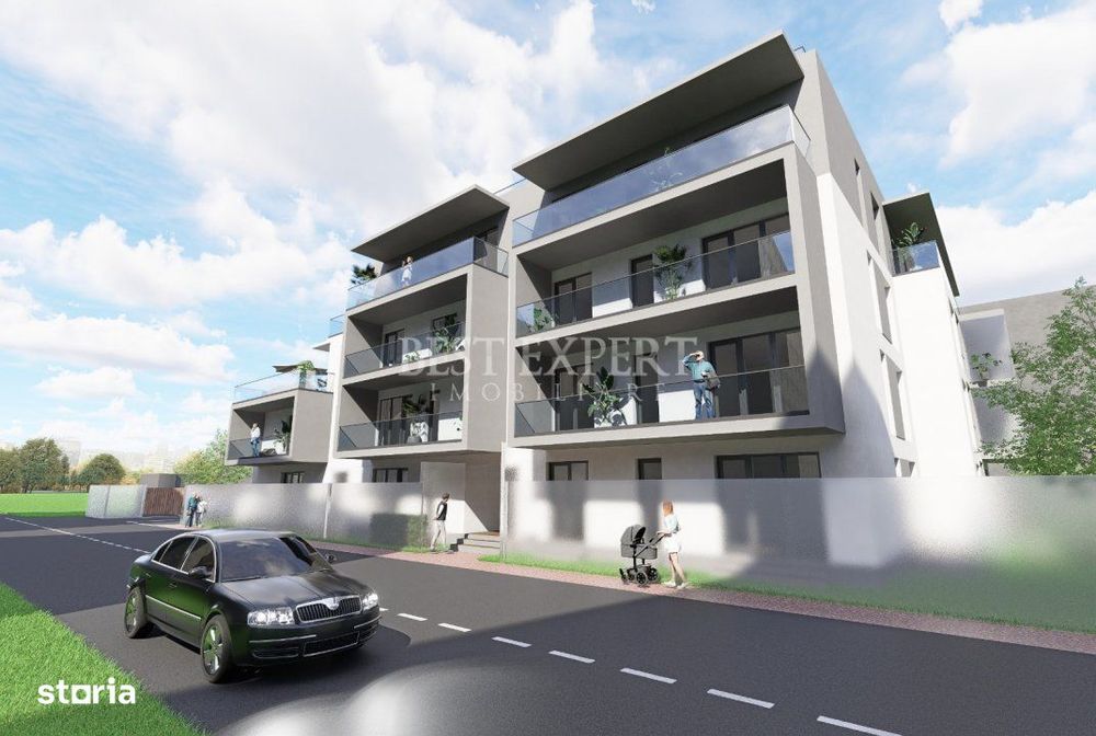 3 Camere | Gradina Proprie | Bloc Intim | Parcare Bonus la avans 45 %