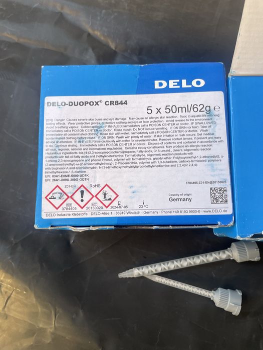 ПРОМО ! Двукомпонентно епоксидно лепило DELO-DUOPOX