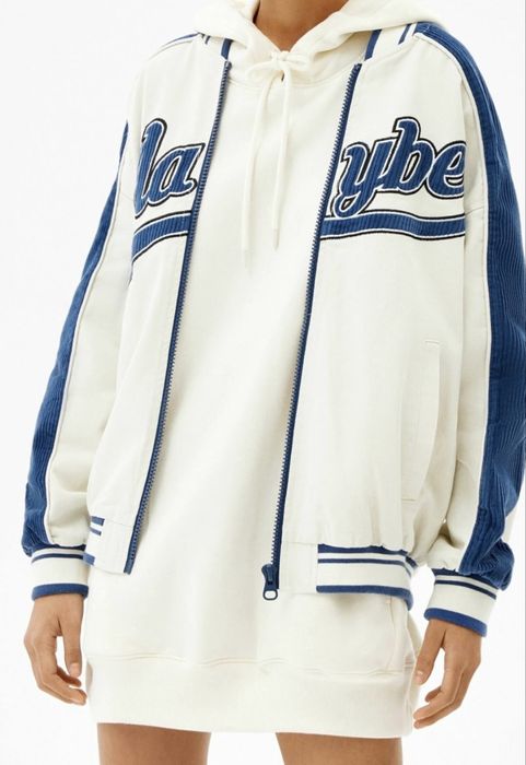 Бомбер  Bershka College Jacket