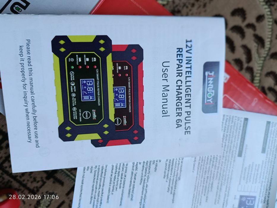 Зарядное устройство  12 V  6 A