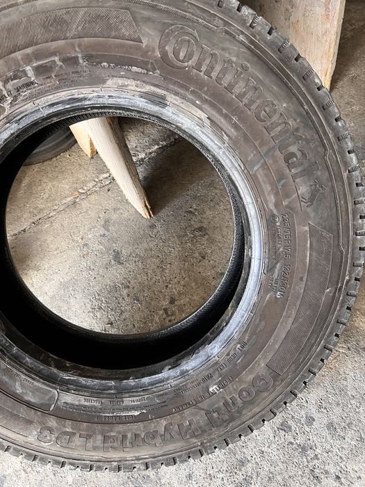 4 anvelope camion 235/75/17.5 , Continental , 9.5 mm