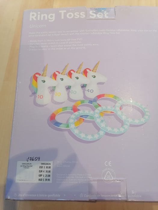 Sunnylife пояс и игра за хвърляне ринг