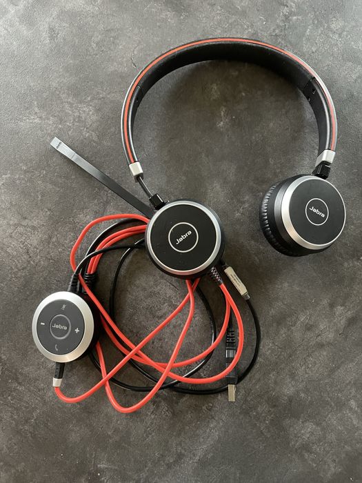 Офис слушалки Jabra с микрофон