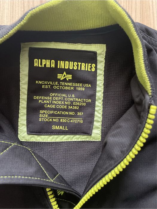 ALPHA INDUSTRIES Bombers shell/мъжки бомбър/яке/софтшел S/XS