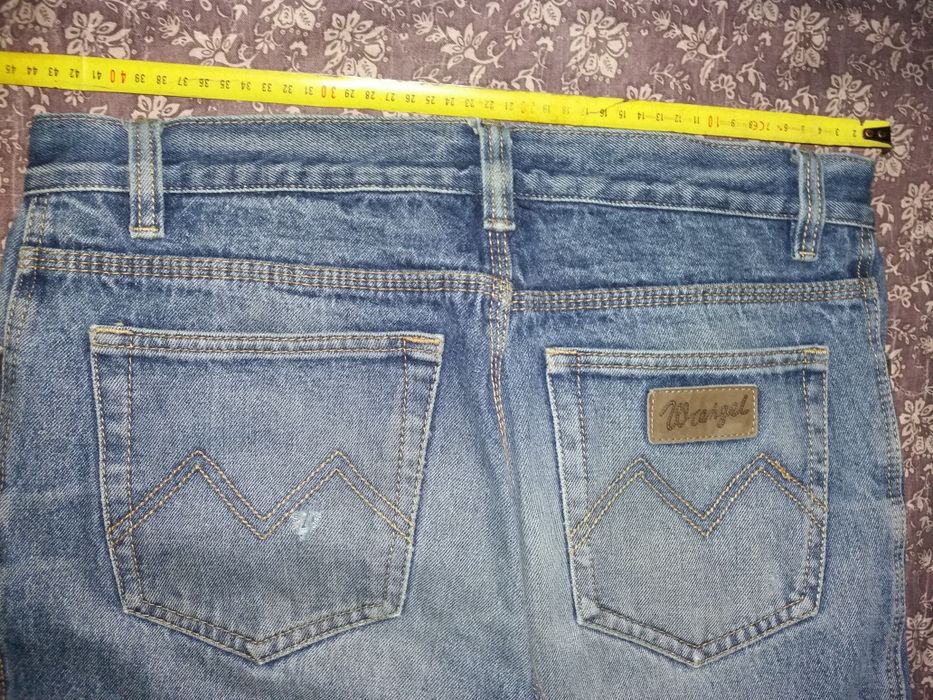 Джинсовые  брюки