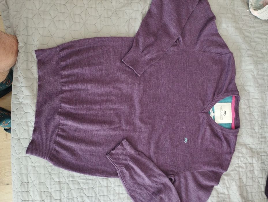 Пуловер L - КАТО НОВ - 100% мерино вълна - MADE IN ITALY - moods of no