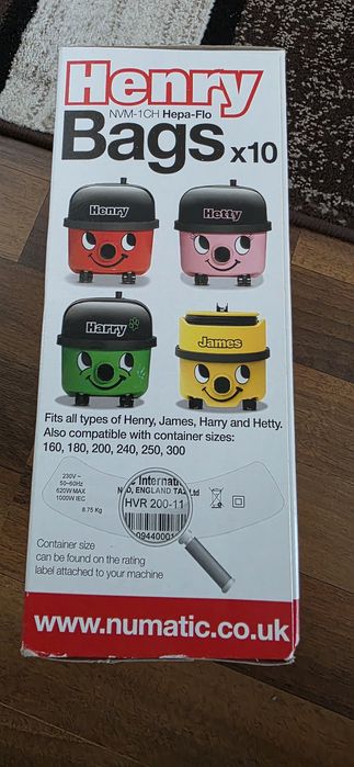 Scaci aspirator Henry