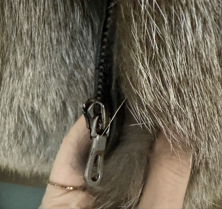 Blana naturala vulpe, de stepa, masura S, noua, Fashion