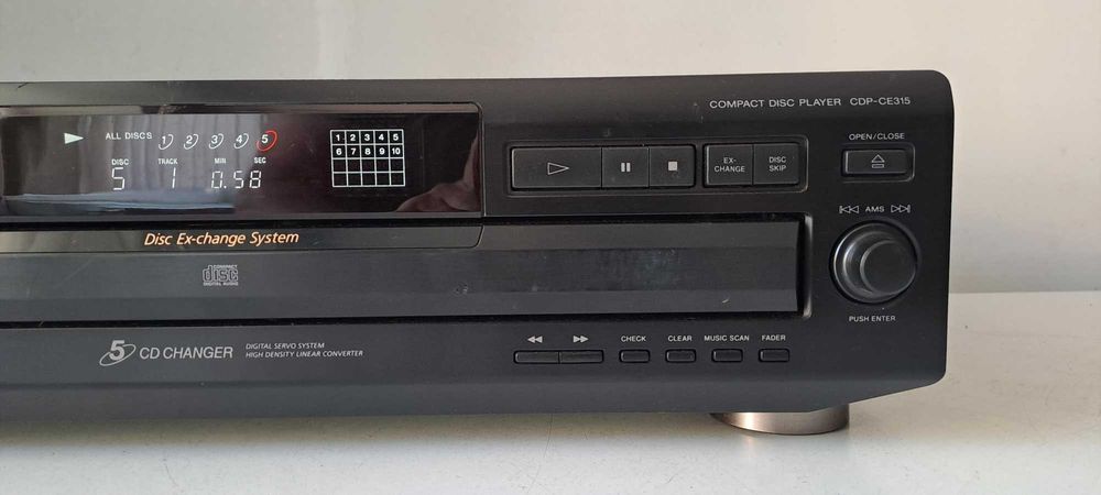 CD Changer Premium Sony CDP-CE315 – CD player de Colectie – fara Telecomanda