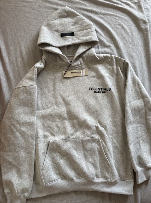 Essentials Fear Of God Комплект Худи + Анцуг | Сив