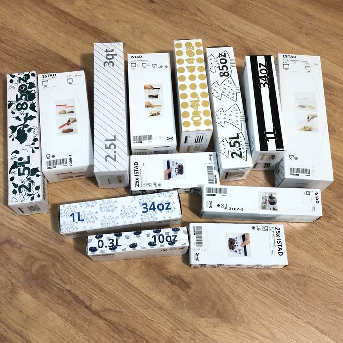 Зип пакеты Икеа доставка