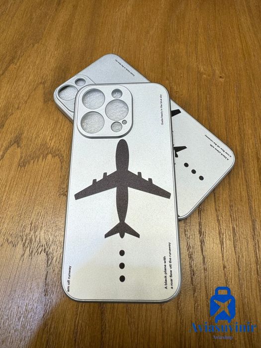 Чехол с рисунком самолёт для Айфона
