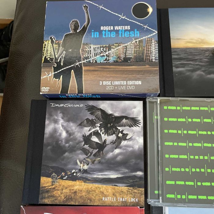 Colectie 12 cd-uri Pink Floyd, David Gilmour, Roger Waters