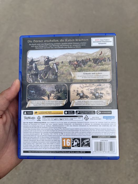 Игра на ПС5 mount & blade ii: bannerlord