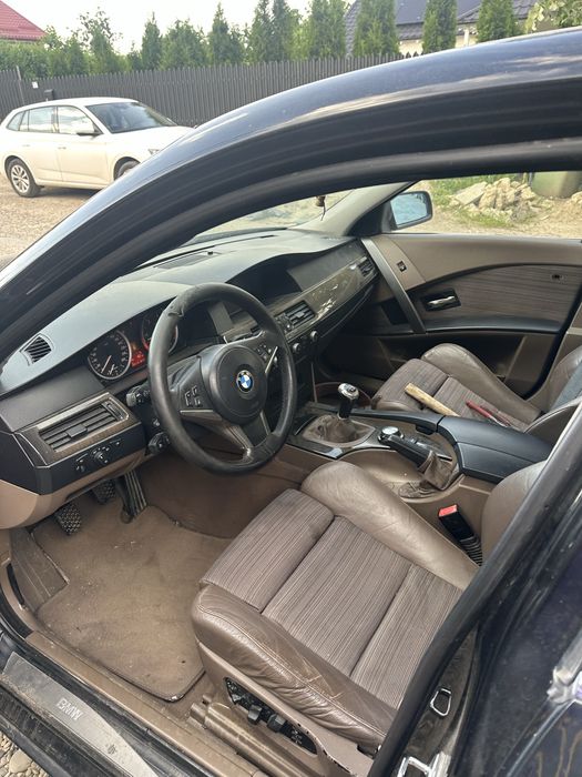 Piese BMW Seria 5 E60 530d 218cp Manual 3.0 M57 motor cutie 3.0 cardan dezmembrez bara fata M bara spate M