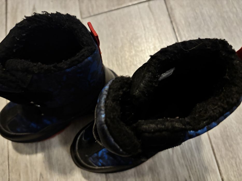 Детски топли ботуши на спайдърмен