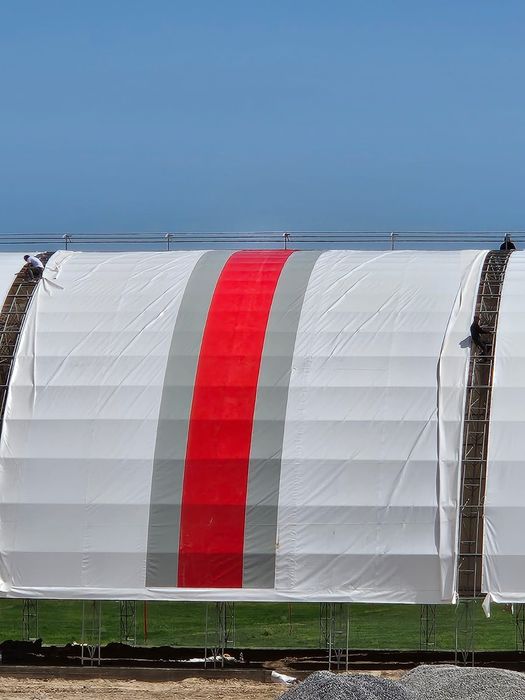 Тент для ангара и навес