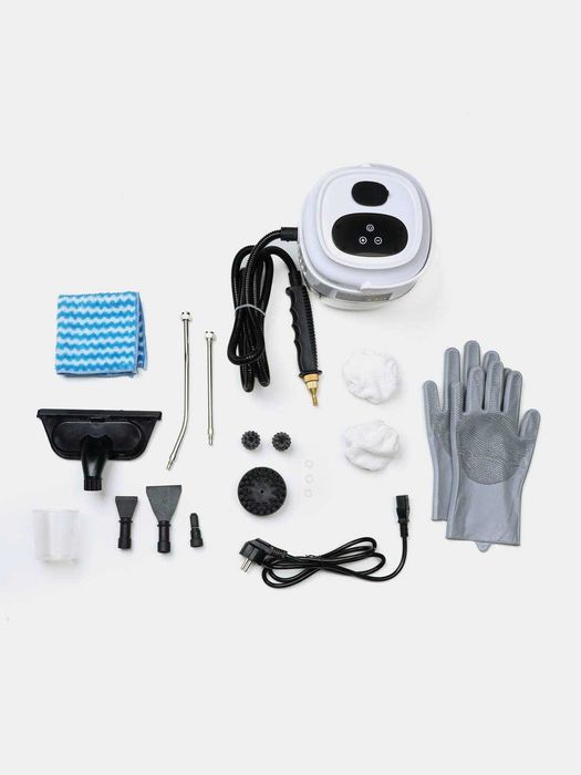 Пароочиститель для уборки дома, расширенный набор из 18 предметов