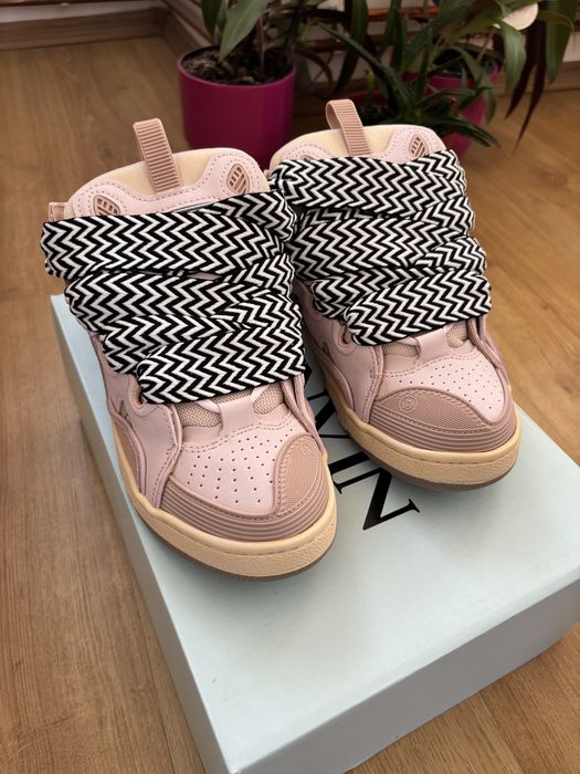 Lanvin Curb Low Pink