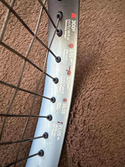 Rachetă de tenis Babolat Pure Drive 300g Albastru deschis Adulți