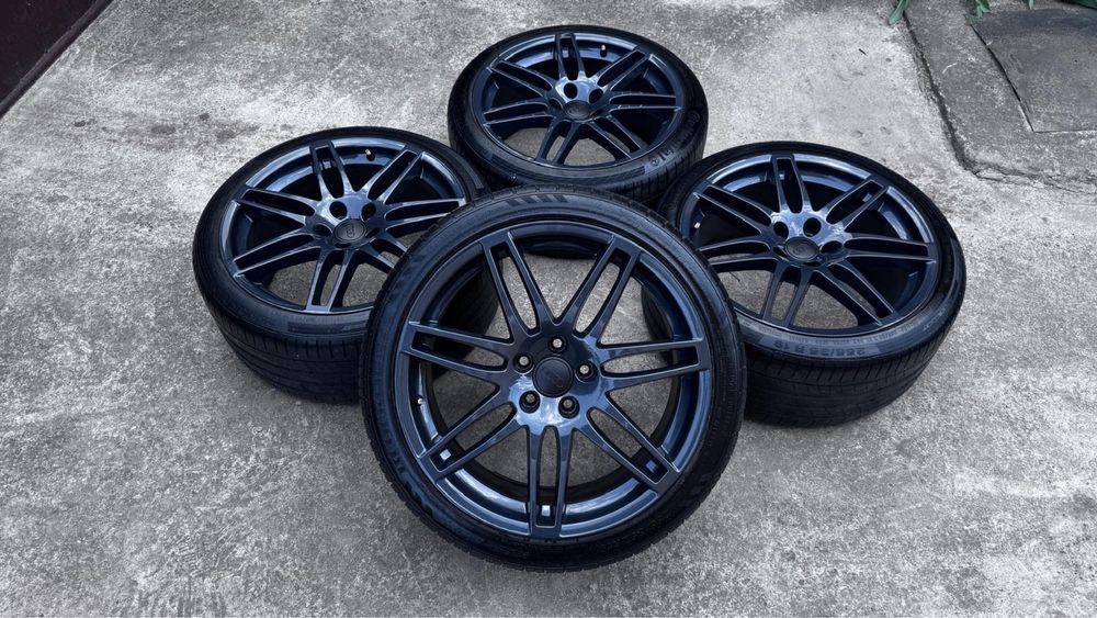 Jante R19 Audi/Vw 5x112 Et:52 butuc:66,6mm Model LeMans fara Anvelope