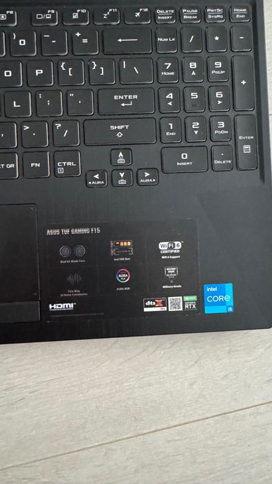 Asus tuf gaming F15