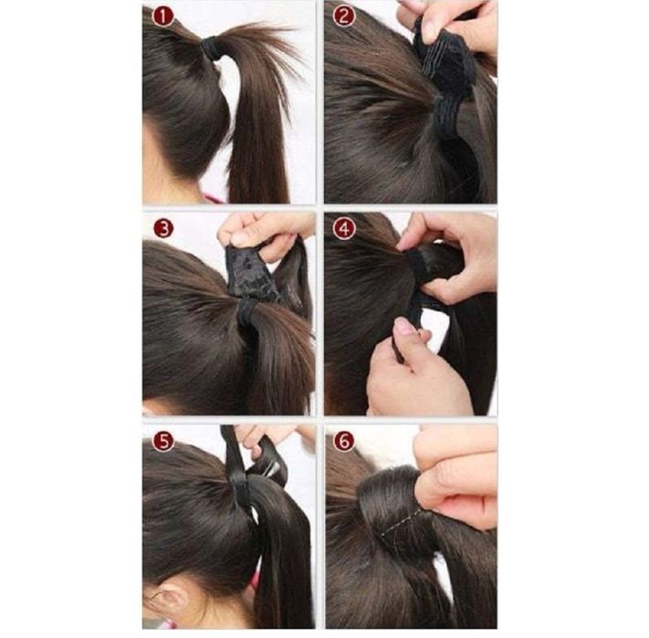 Изкуствена коса, опашка